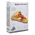 Конструктор детский "Western fast food: Pizza" Bambi 1024A-4, пластик, 79 деталей