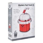Конструктор детский "Western fast food: Drinks" Bambi 1024A-5, пластик, 73 детали