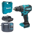 Шурупокрут-дриль акумуляторний Makita DDF490WV 18В 2х2А·рік 27·65Нм 0-500·0-1900об/хв кейс 1.4кг