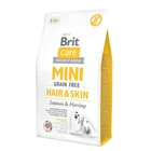 Сухий корм для дорослих собак мініатюрних порід Brit Care Mini Grain Free Hair&Skin