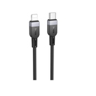 Кабель Hoco X109 Energy silicone Type-C to Lightning Black 2m 75206