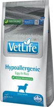 Сухой лечебный корм для собак Farmina Vet Life Hypoallergenic Egg & Rice