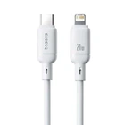 Кабель Baseus Silky Series Type-C to Lightning 20W 1м белый для быстрой зарядки и передачи данных