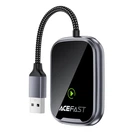 Адаптер ACEFAST QC1 CarPlay wireless adapter for car Metal Gray