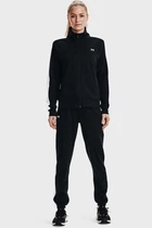 Жіночий чорний спортивний костюм (спортивна кофта, штани) Tricot Tracksuit Under Armour XS 1365147-001