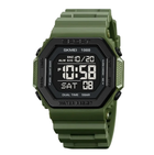 Чоловічий годинник SKMEI 1988AG електронний спортивний Army Green