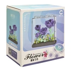 Детский Конструктор Ornament Flower Bambi 7378 в колбе, 308 деталей