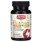 Метилфолат і метил B12 Jarrow Formulas (Methyl B-12 & Methyl Folate) 1000 мкг/400 мкг 100 жувальних таблеток зі смаком лимона (JRW-18018)