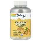 Цитрат кальцію Solaray (Calcium Citrate) 1000 мг 60 жувальних таблеток зі смаком апельсину (SOR-04584)
