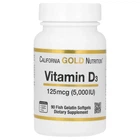 Вітамін D3 (Vitamin D3) 5000 МО 90 капсул (CGN-01065)