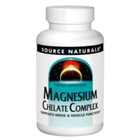 Магній хелат, Magnesium Chelate, Source Naturals, 100 мг, 100 таблеток (SNS-00317)