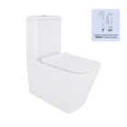 Унитаз-компакт Qtap Crow безободковый с сиденьем Soft-close QT05222170W