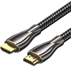 Кабель HDMI M-M, 3.0 м, V2.0, 4K 60Гц, обплетення, Zinc Alloy Type чорний Vention