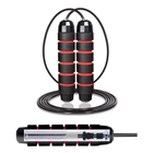 Скакалка скоростная для кроссфита Cornix Speed Rope Classic с отягощением XR-0354 Black/Red