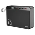Зовнішній акумулятор HOCO J94 Overlord 22.5W fully compatible power bank(75000mAh) Black