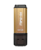 Флешка USB 64GB Hi-Rali Stark золото