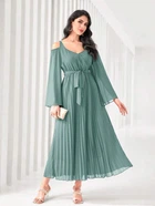 Сукня SHEIN XL Зелений sw2302163753345586