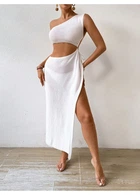 Платье SHEIN S Белый sz2311294970454444