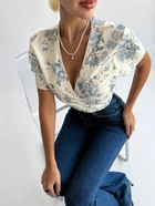 Блуза SHEIN L Білий sz2401110140111688