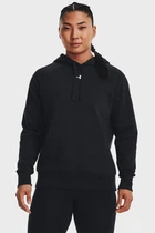 Жіноче чорне худі UA Rival Fleece Hoodie Under Armour M 1379500-001