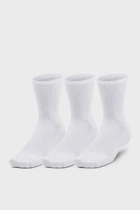 Білі шкарпетки (3 пари) UA 3-Maker Mid-Crew Under Armour M 1373084-100
