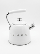 Чайник зі свистком Smeg 2,3 л білий