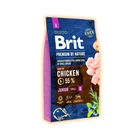 Сухой корм Brit Premium Junior S для щенков и молодых собак мелких пород со вкусом курицы