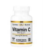 Вітамін C California Gold Nutrition Vitamin C Quali-C 1000 мг 60 капсул