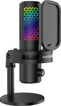 Мікрофон для ПК/ для стрімінгу, подкастів HATOR Dreamcast X RGB (ESS10) Black