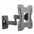 Настенное крепление для ТВ 23-42", Gembird, Black, наклонно-поворотное (WM-42ST-01)