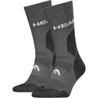 Шкарпетки Head HIKING ALL CLIMATES CREW 2P сіро-темно-сірі (2 пари) 43-46 701229024-002