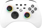 Геймпад GamePro GPX13W 2.4G/BT 5.1/USB/PC/iOS/Android RGB White (GPX13W) UA