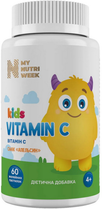 Вітамін C для дітей My Nutri Week Kids Vitamin C 60 жувальних таблеток апельсин