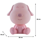 Світильник-нічник LED з акумулятором Doggy Kite K24-491-3-2, рожевий