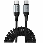 Кабель USB Type-C to Type-C 60W 1.5м чорний Hoco X121 для швидкого заряджання та передачі даних