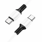 Кабель USB Type-C to Type-C 60Вт 20В 3А 1м Белый Borofone BX84
