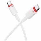 Кабель USB Type-C to Type-C 60W 1м 3A Белый Borofone BX110 для зарядки ноутбуков и смартфонов