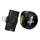 Бездротовий петличний мікрофон Hoco L21 Charm Magnetic Lightning з магнітним кріпленням Чорний