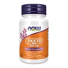Дієтична добавка NOW 7-KETO 100 мг у капсулах.