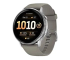 Смарт-годинник Garmin Venu 4 45 mm Сріблястий with Сріблястий Сірий Silicone Band (010-03014-01/41)