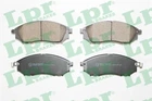 Гальмівні колодки LPR 05P1406 Nissan Qashqai, Navara, Murano, Pathfinder; Renault Kaleos 41060CC090, 41060EB325, 410600023R