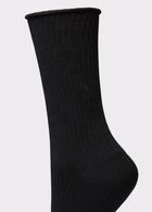 Шкарпетки жіночі класичні в рубчик Giulia WS4 RIB 36/40 Black-black