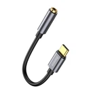 Кабель-перехiдник Baseus Type-C Male to 3.5mm Female Adapter L54 Deep Grey