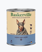 Вологий корм для собак Baskerville Ягня і півень