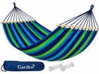 Гамак садовий двомісний Gardlov 21078 XXL, 260×160 см, до 200 кг, з дерев’яними планками, для дачі та відпочинку