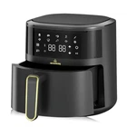 Аэрофритюрница Crownberg CB-5550 5 л 2000 Вт мультипеч без масла, компактный аэрогриль для дома