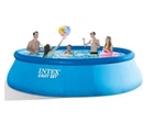 Сімейний надувний басейн Intex 26166 457х107 см ПВХ для дачі з синім кольором