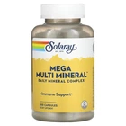 Мультимінеральний комплекс Solaray (Mega Multi Mineral) 200 капсул SOR04511