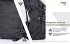 Рюкзак тактический Nitecore BP20 (Cordura 1000D), черный - изображение 13