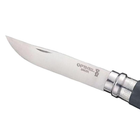 Нож складной Opinel №8 Inox (длина: 190мм лезвие: 85мм) серый в блистере - изображение 2